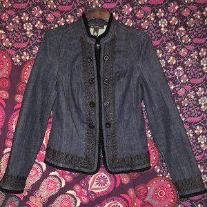 INC International Concepts Denim Blazer Medium